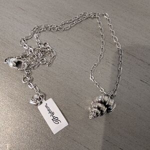 Brighton Silver Shells Around The World Seashell Necklace